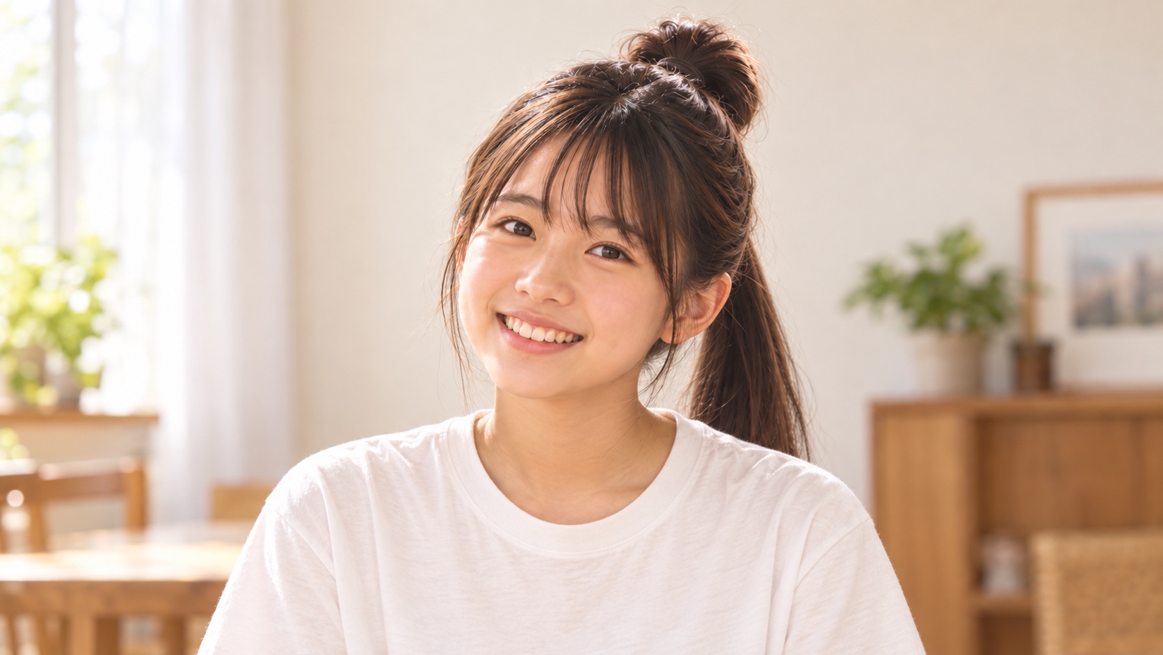 YUMEのプロフィールの場面に写るYUME